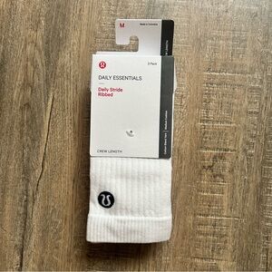 Lululemon Daily Essentials Daily Stride Socks